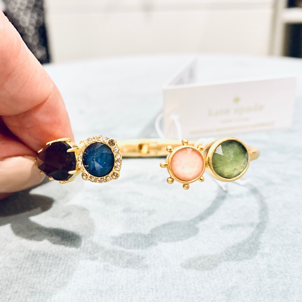 Kate Spade - Perfectly imperfect open-hinged cuff